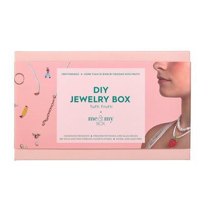 Me &amp; My Box, DIY smykkeboks – Tutti Frutti – Box no 12