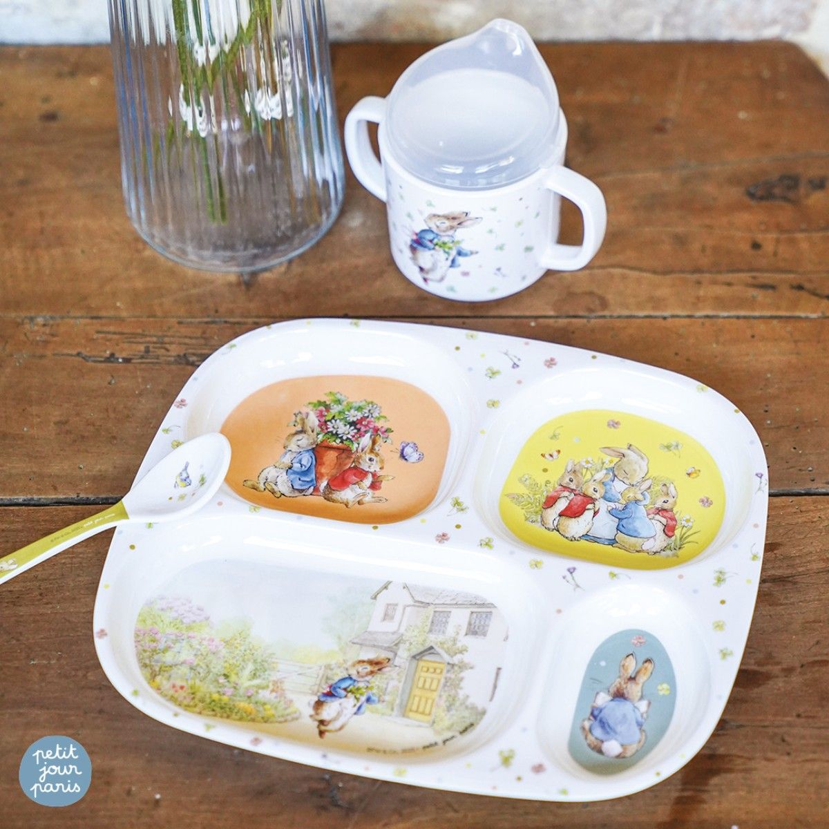 Petit Jour Paris tutekopp med to hanker, Peter Kanin