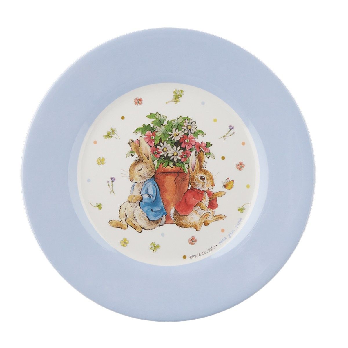 Petit Jour Paris, Peter Kanin flat tallerken - Urtepotte