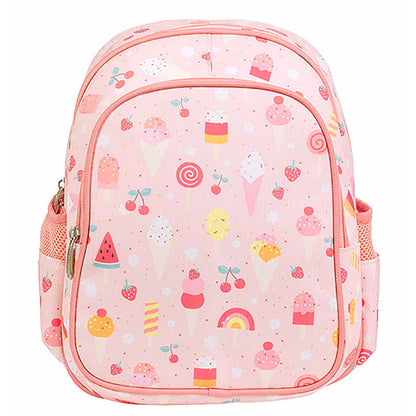 A little lovely company rygsekk, Isoleret forrum - Lyserød m isvafler