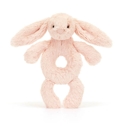 Baby Jellycat rangle, Kanin, blush - 15 cm