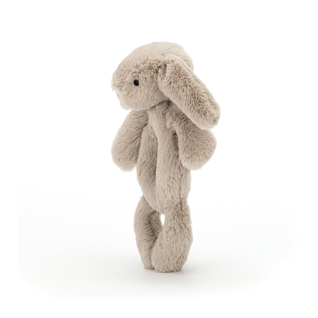 Baby Jellycat ringrangle, Kanin, beige – 15 cm