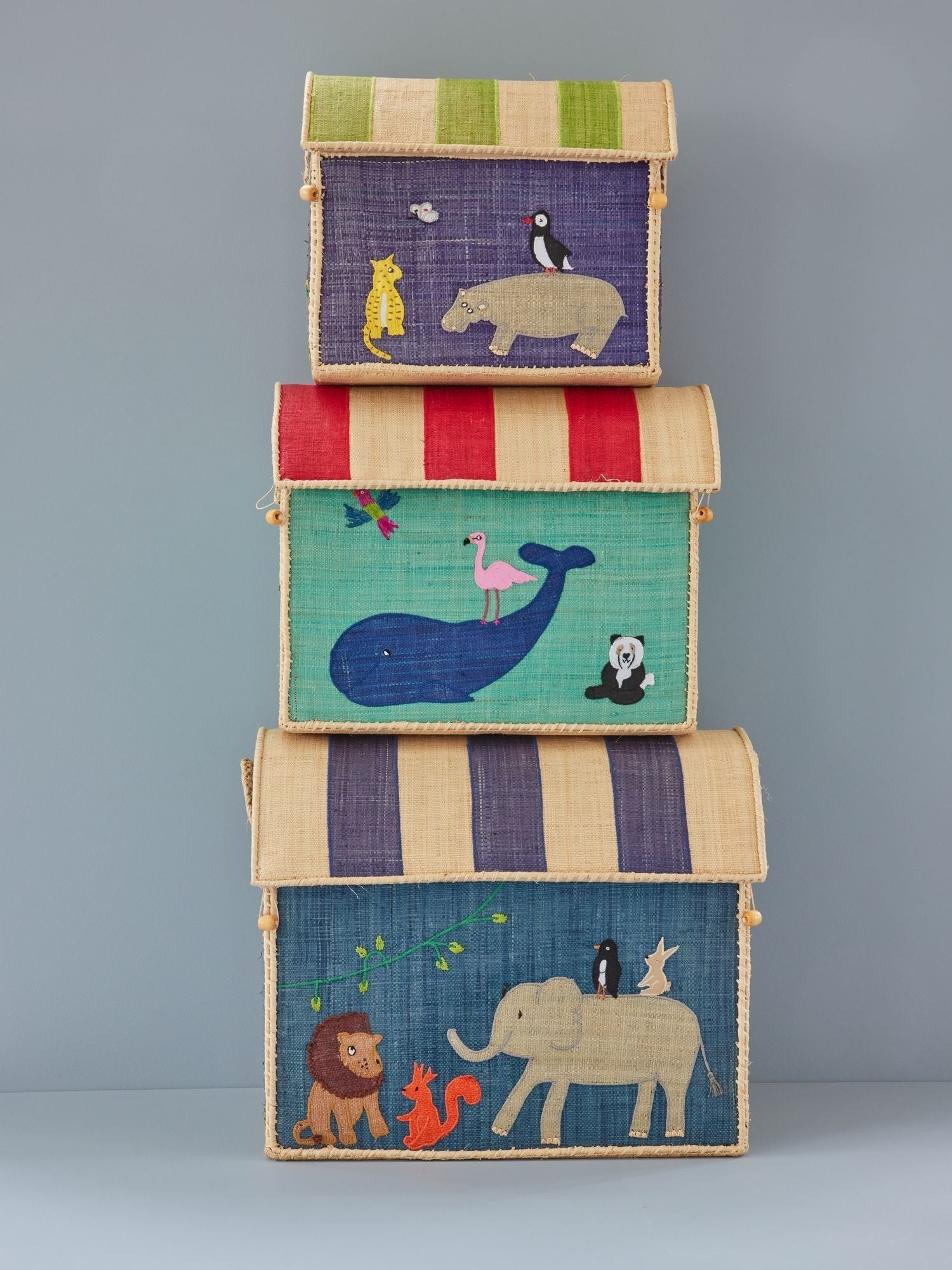 Rice kurvehus til oppbevaring, Dyr