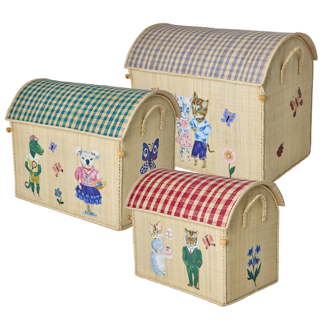 Rice kurvhus til oppbevaring, Nathalie Lété Tema