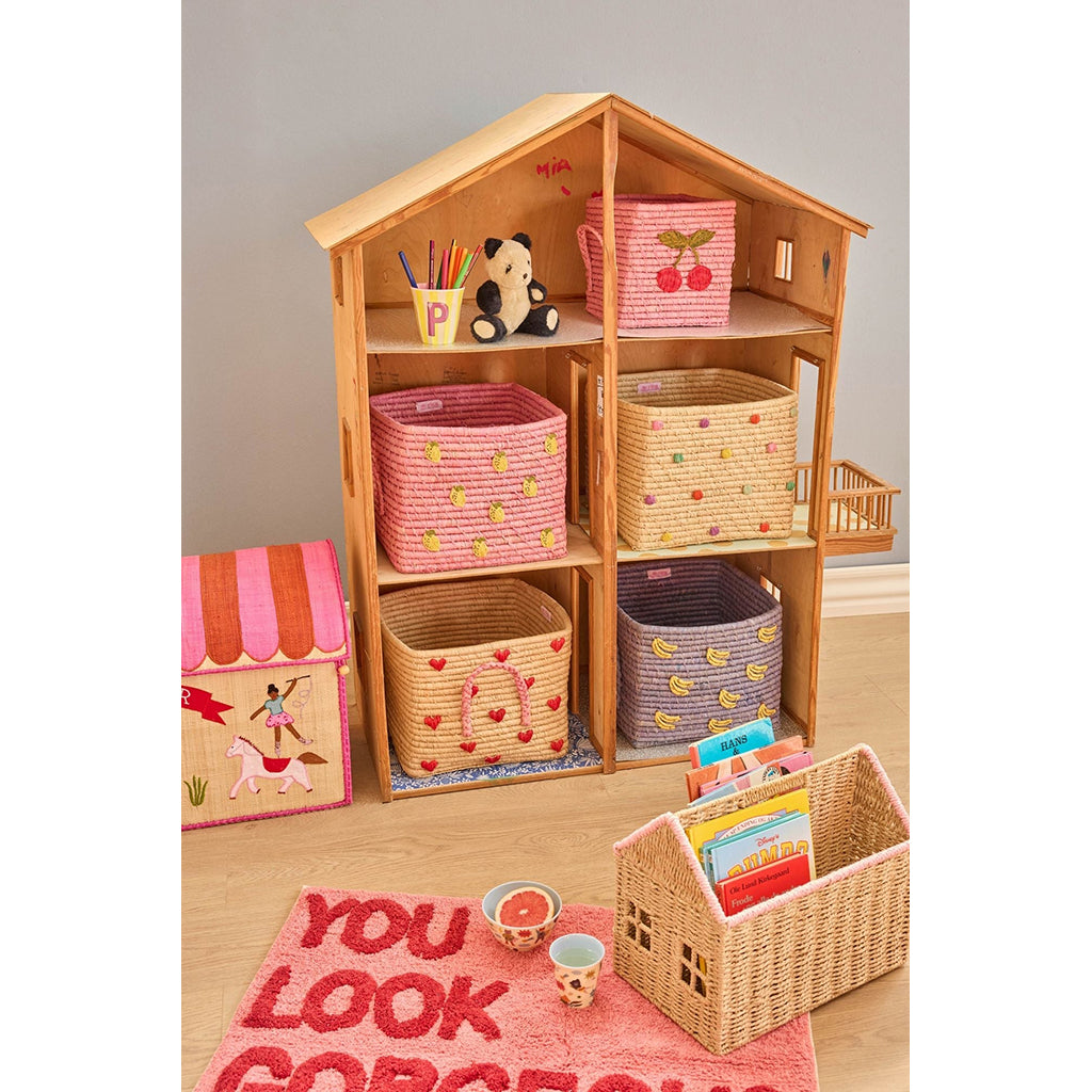 Rice kurv med sitroner, Rose