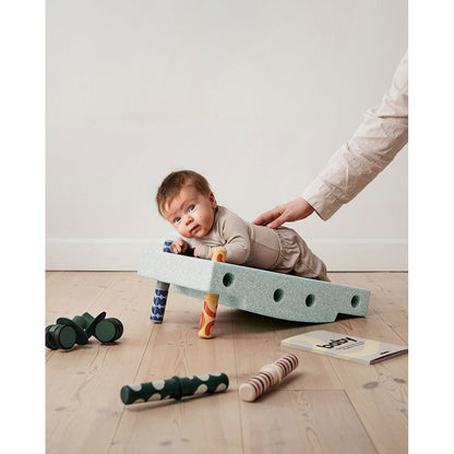 Modu Baby Motorikksett, Ocean mint/ Forest green