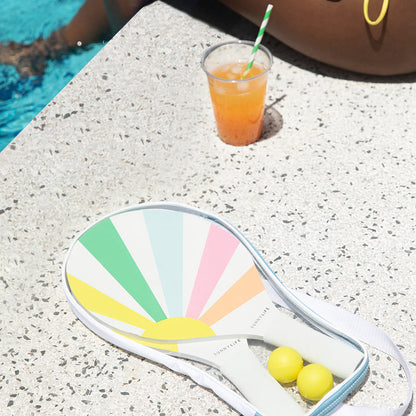 Sunnylife strandtennis, Beach paddle-set - Gelato