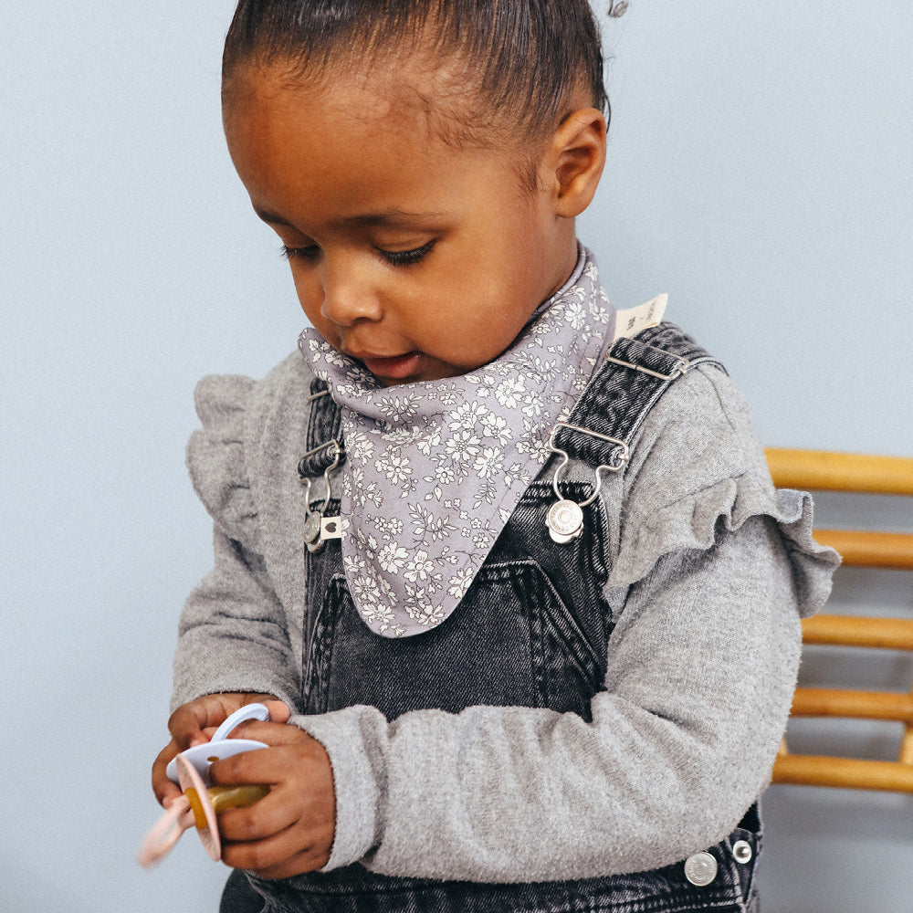 Bibs Liberty Bandana-smekke, Capel Fossil Grey