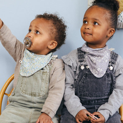 Bibs Liberty Bandana-smekke, Capel Fossil Grey