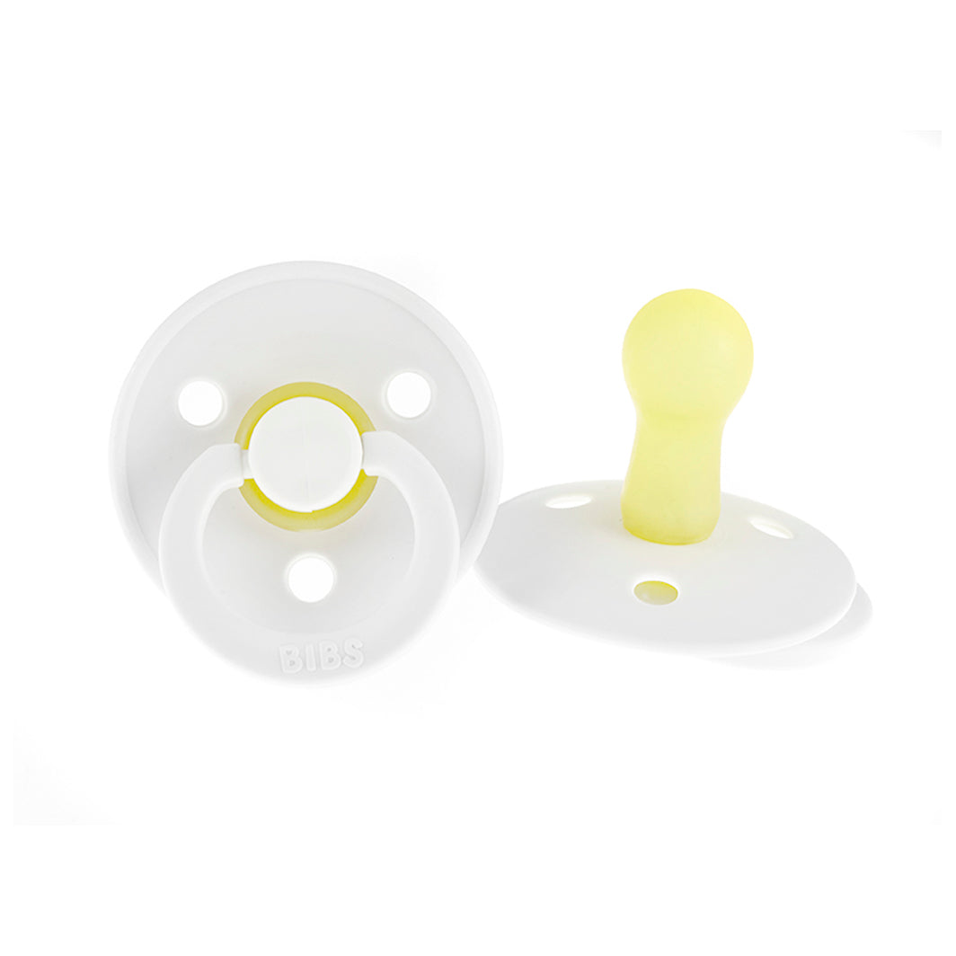 Bibs smokk i naturgummi, str. 2 - white