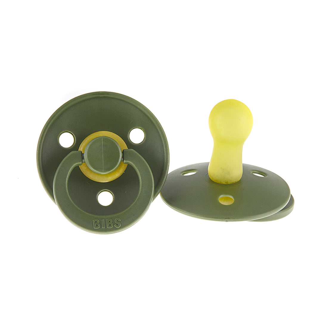 Bibs sut i naturgummi, str. 2 - hunter green