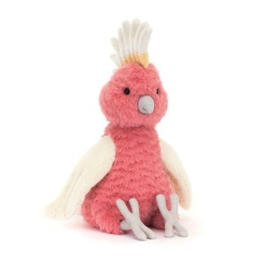 Jellycat kosedyr, Squawkatoo - 25 cm