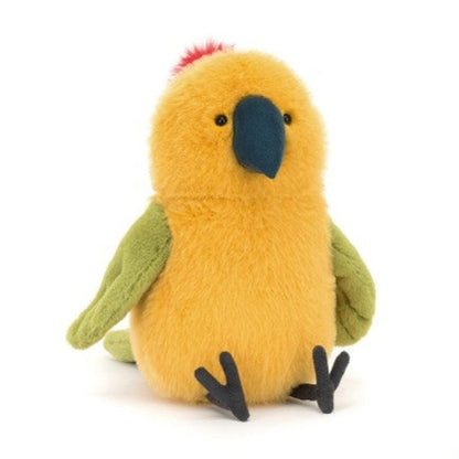 Jellycat bamse, Budgeby Parrot - 26 cm