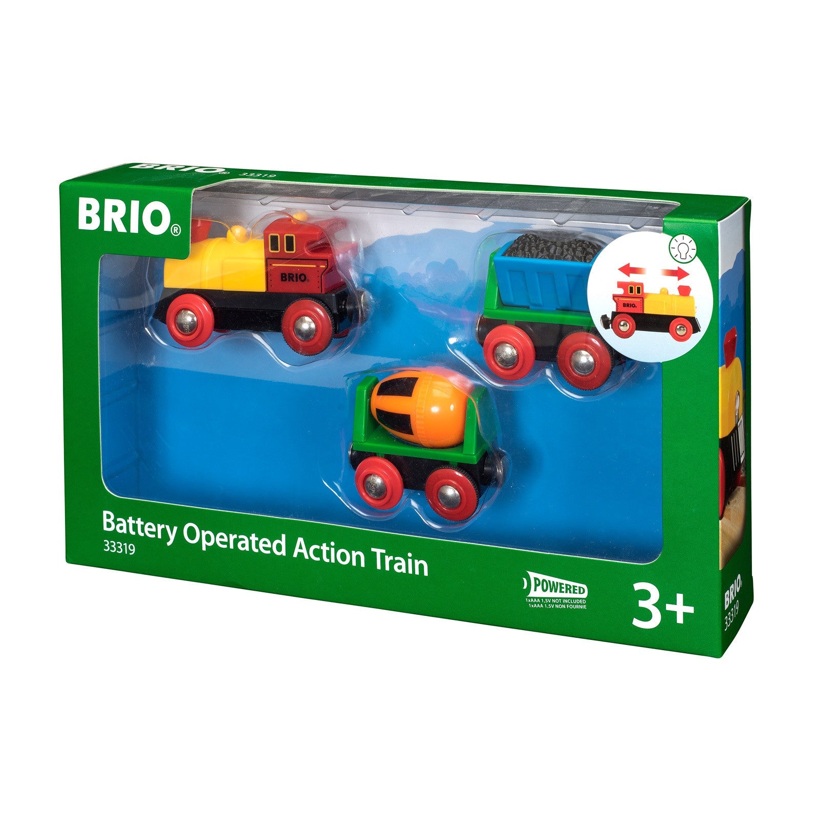 Brio Batteridrevet Tog