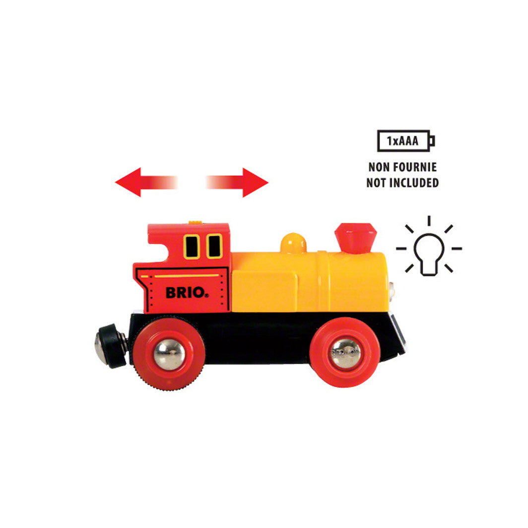 Brio Batteridrevet Tog