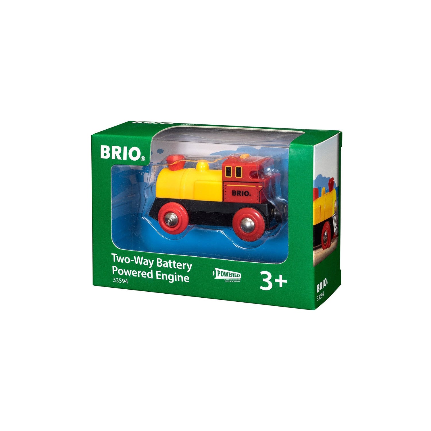Brio Toveis lokomotiv, batteridrevet