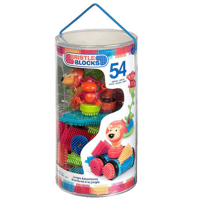 Bristle Blocks byggeklosser, 54 stk. - jungle
