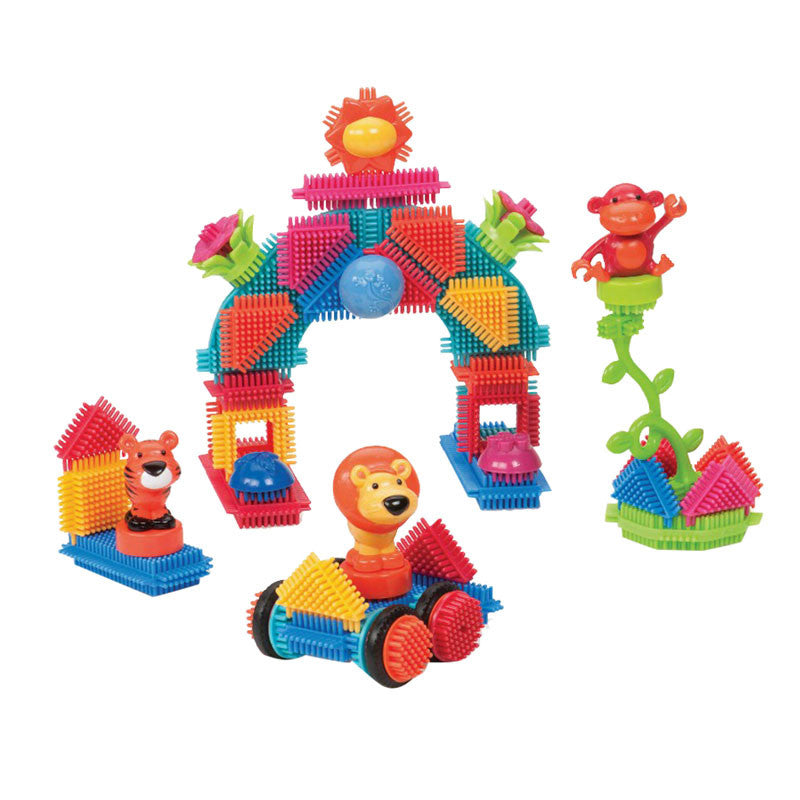 Bristle Blocks byggeklosser, 54 stk. - jungle