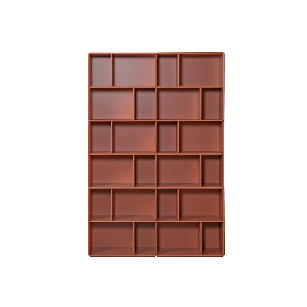 By Aulum Brooklyn vegghylle, 117x177 cm - Rusty (Siste frist for bestilling før sommeren er 24/6-26, produksjonen er tilbake mandag 27/7-26)