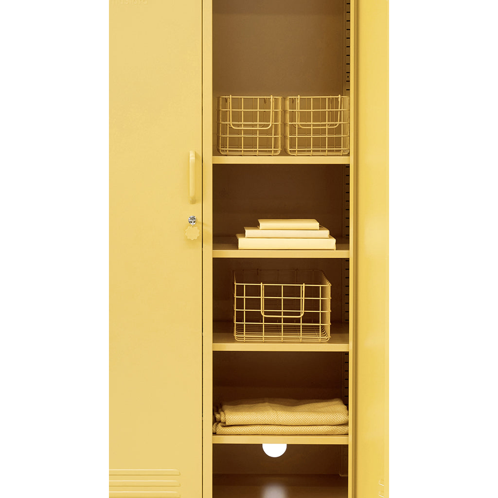 Mustard Made Baskets, sett med 3 trådkurver - Butter