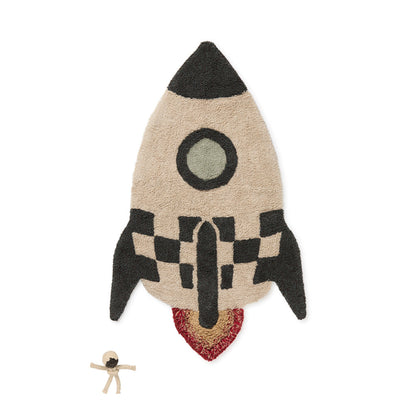 Lorena Canals vaskbart gulvteppe, Rocket - 85 x 135 cm