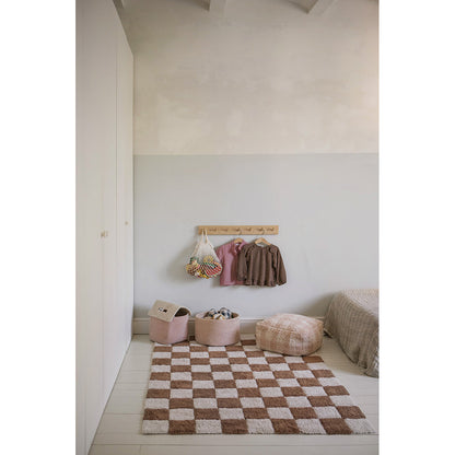 Lorena Canals vaskbart gulvteppe, Tiles Toffee - flere str.