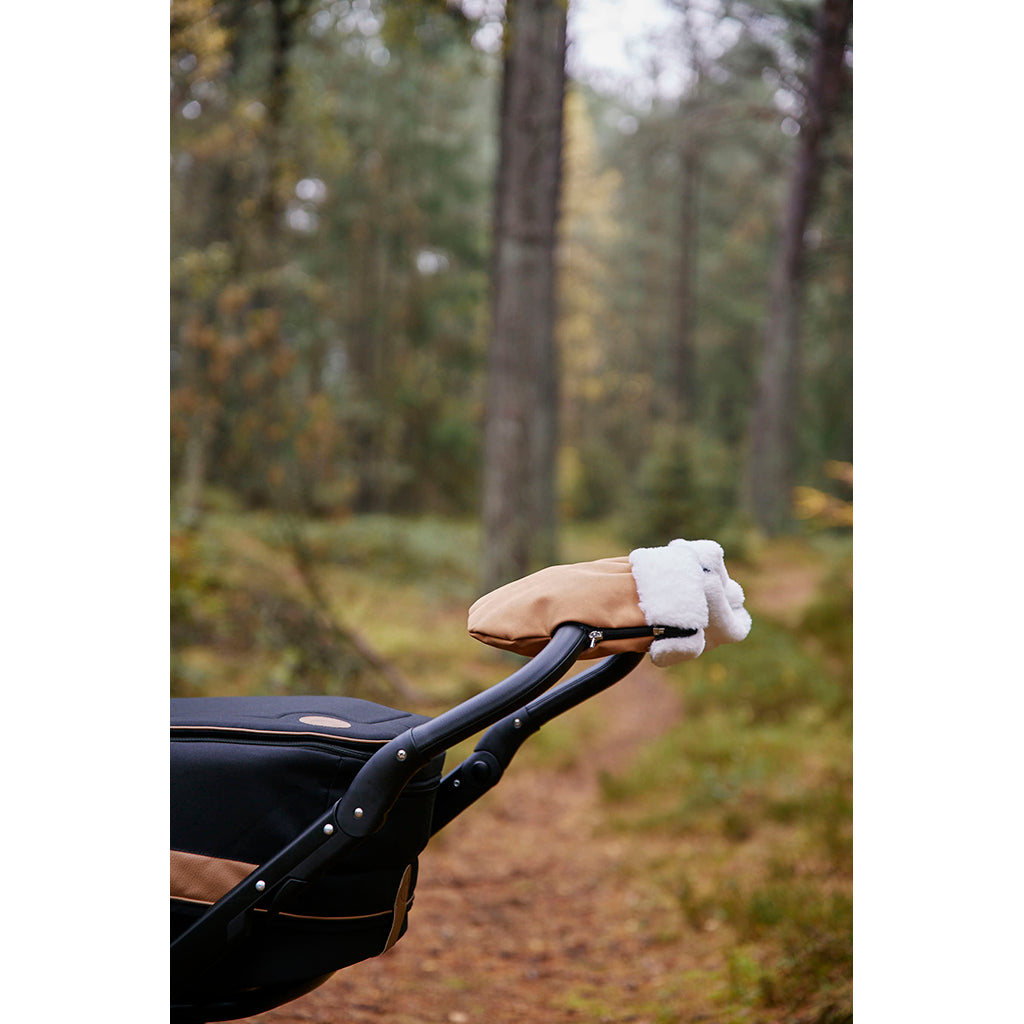 KongWalther Østerbro Vognvotter - Brown faux suede