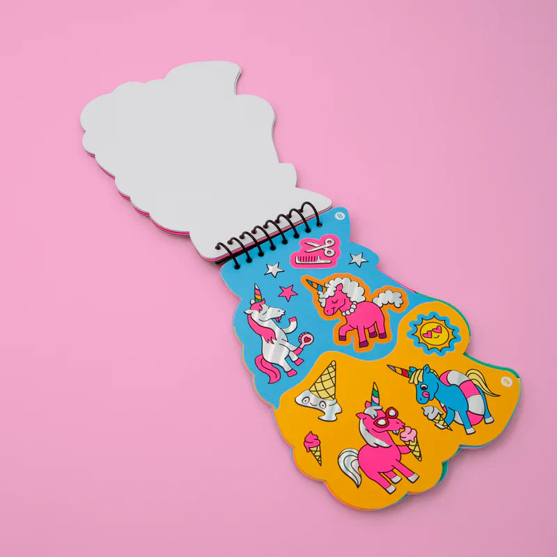 Omy aktivitetsnotatbok med klistremerker, Lily