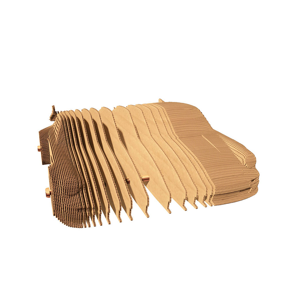 Cartonic 3D Puslespill, Bygg ditt eget papirkunstverk – Porche