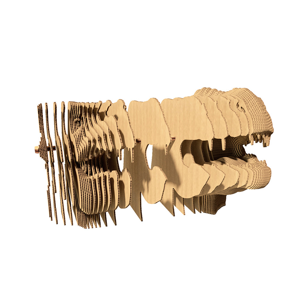 Cartonic 3D Puslespill, Bygg ditt eget papirkunstverk – T-Rex