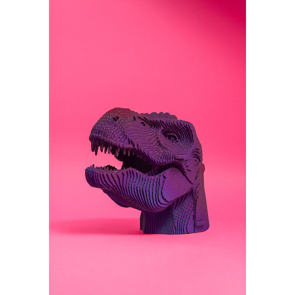Cartonic 3D Puslespill, Bygg ditt eget papirkunstverk – T-Rex