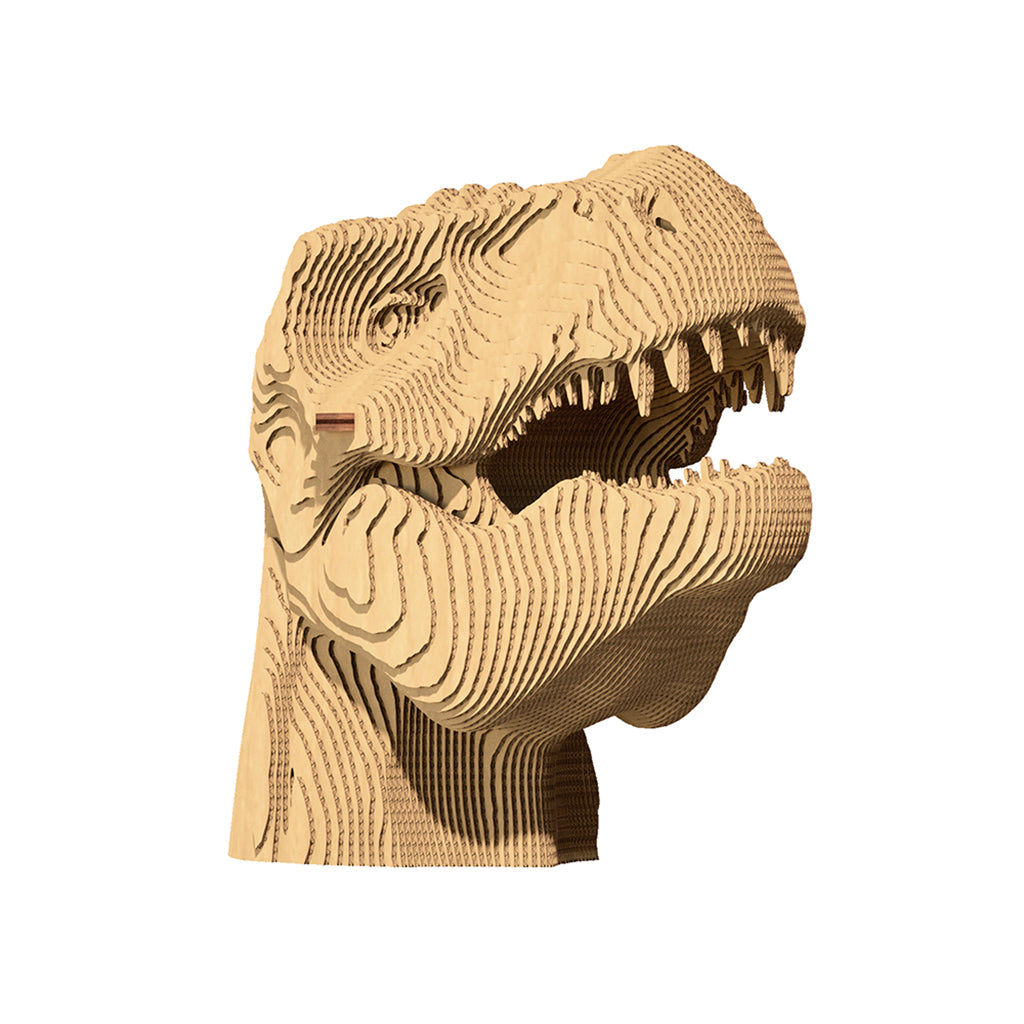 Cartonic 3D Puslespill, Bygg ditt eget papirkunstverk – T-Rex