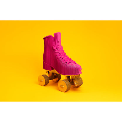 Cartonic 3D Puslespill, Samle-selv Papirkunstverk - Rulleskøyte