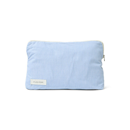 Studio Feder toalettmappe, Celia - Milk Stripe