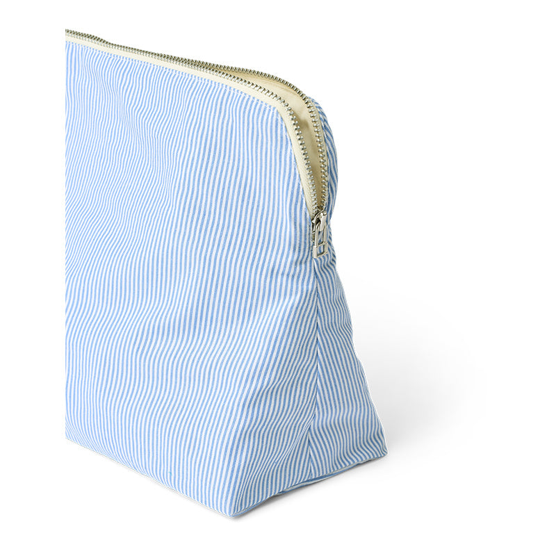 Studio Feder toalettmappe, Celia - Milk Stripe