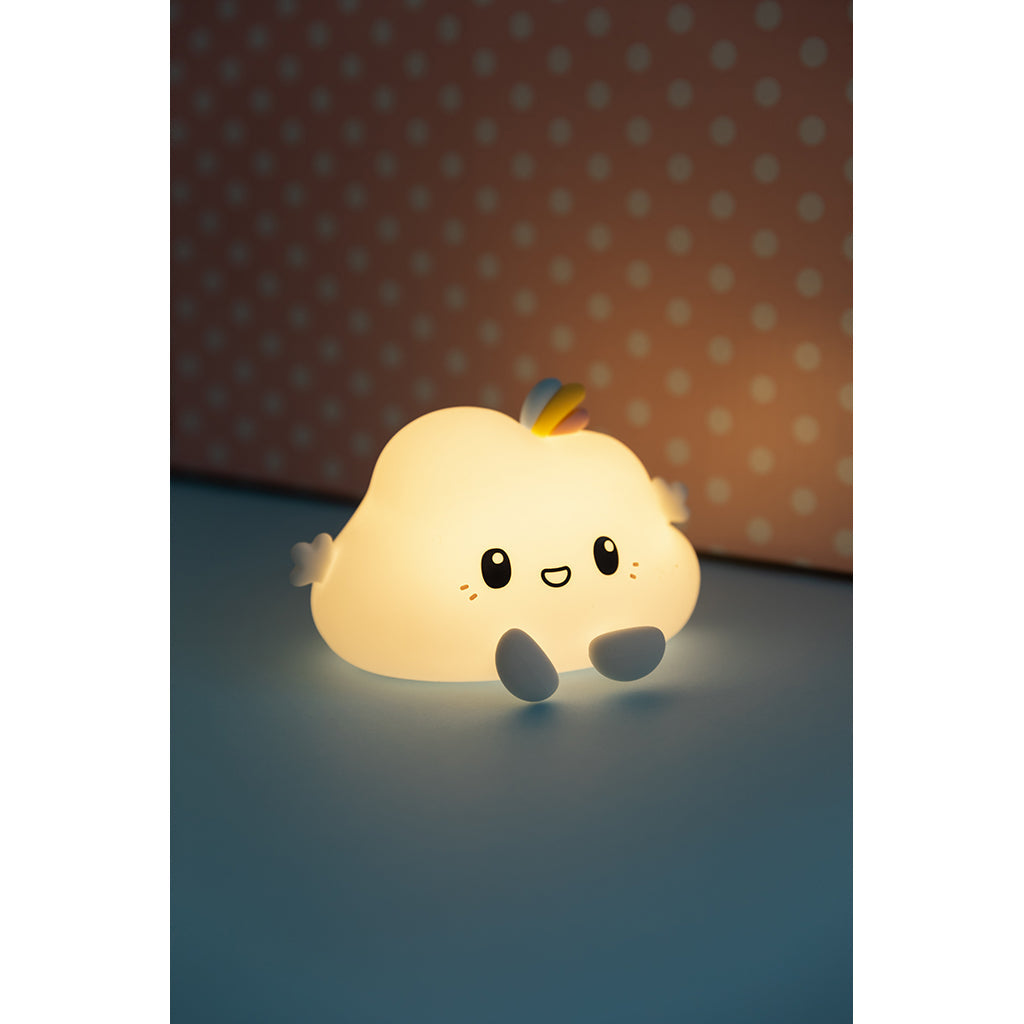 Little L. LED nattlampe med fjernkontroll og flere lysinnstillinger - Noa Sky