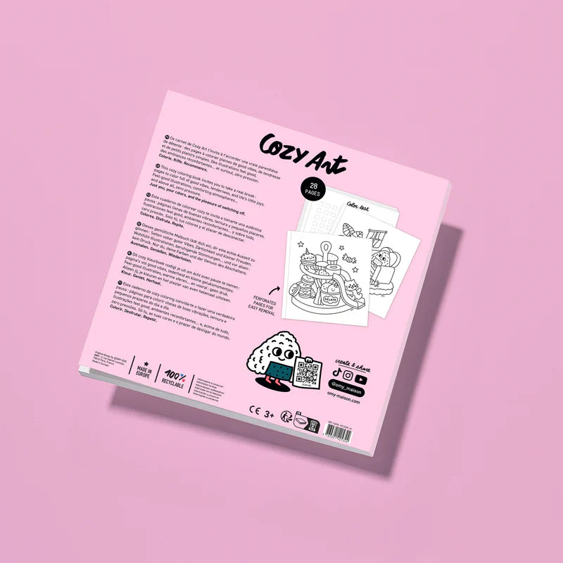 Omy fargebok, Cozy Art - Kawaii