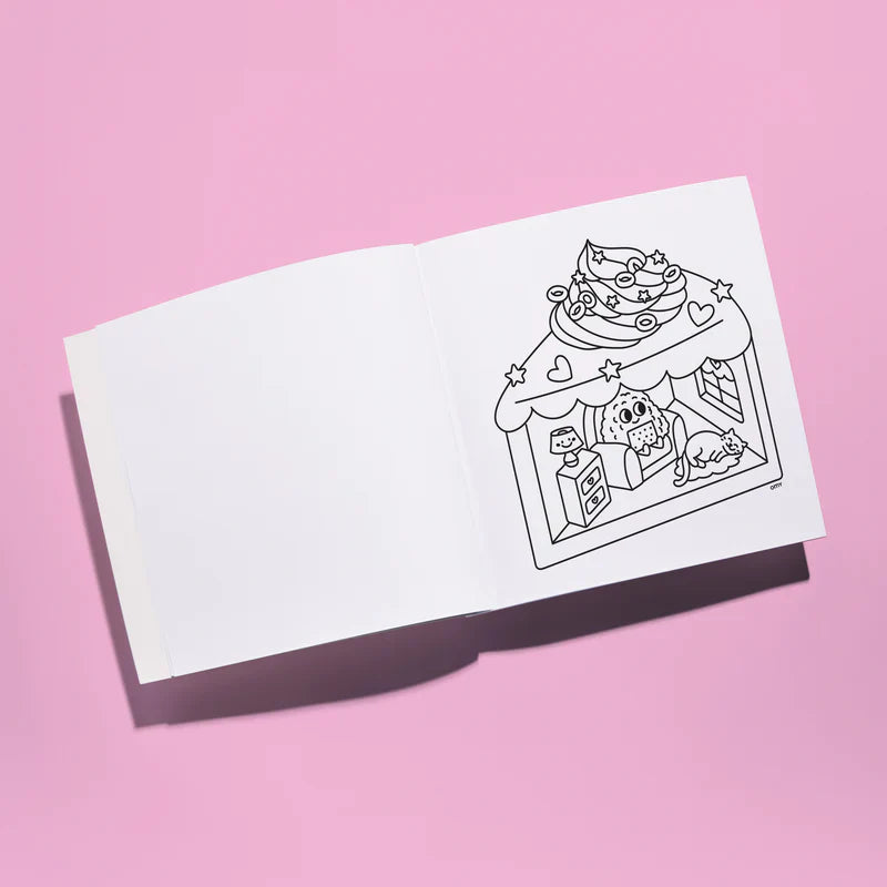 Omy fargebok, Cozy Art - Kawaii