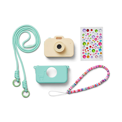 Lalarma kamera, Yellow/Mint