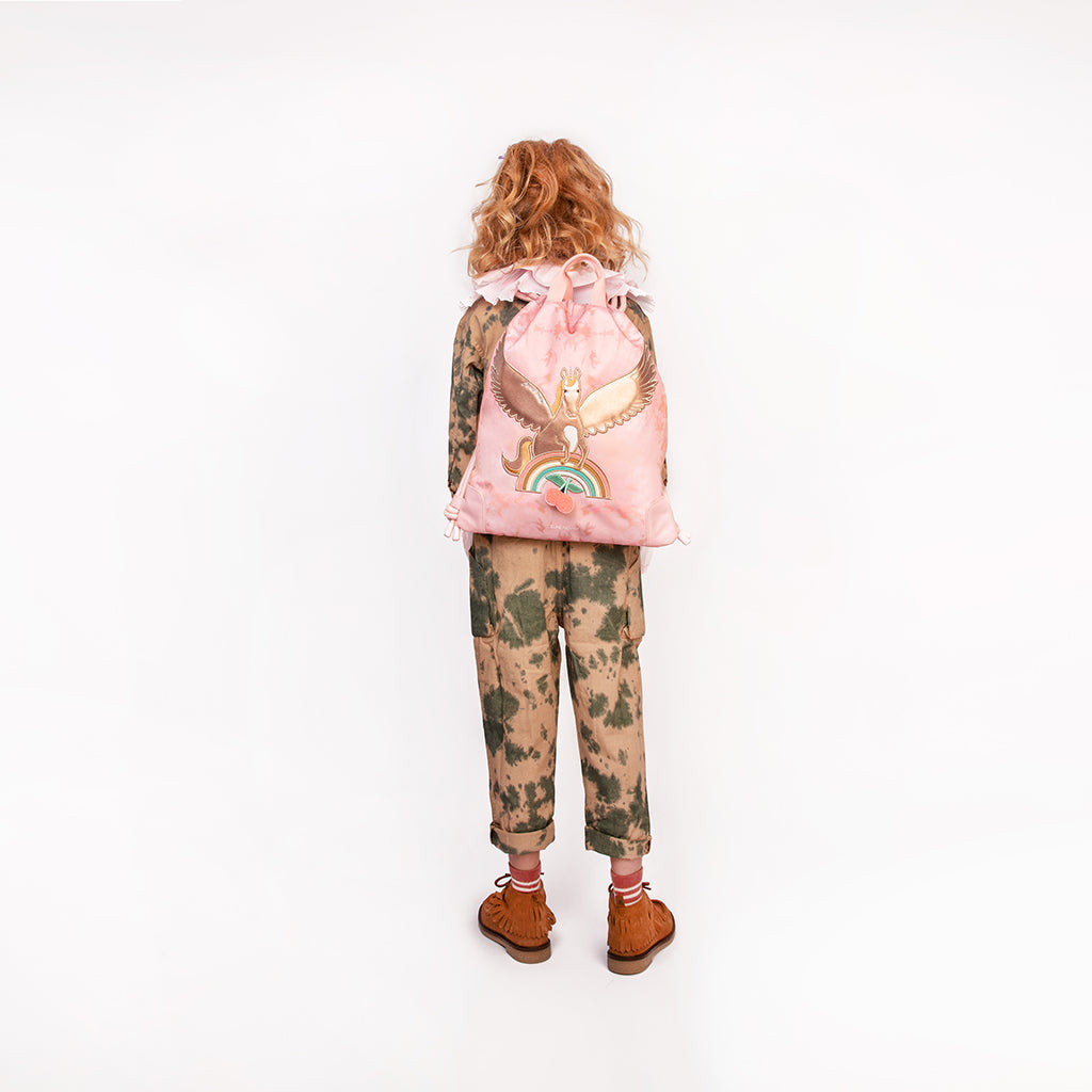 Jeune Premier City bag gymbag - Tie-dye Pegasus