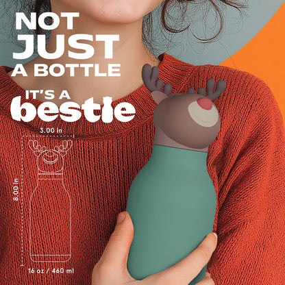 Asobu Bestie Animal termoflaske, 460 ml - Rein