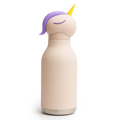 Asobu Bestie Animal termos drikkeflaske, 460 ml - Enhjørning