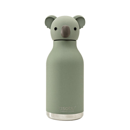 Asobu Bestie Animal termo drikkeflaske, 460 ml - Koala