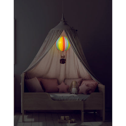 LED Luftballong, Jules Verne Rainbow - 42 cm