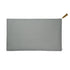 Numero 74 pude med kvast, 40 x 70 cm, silver grey