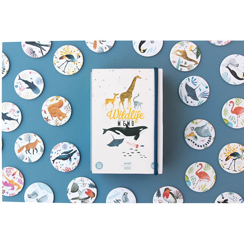 Londji memoryspill, Wildlife - 32 brikker