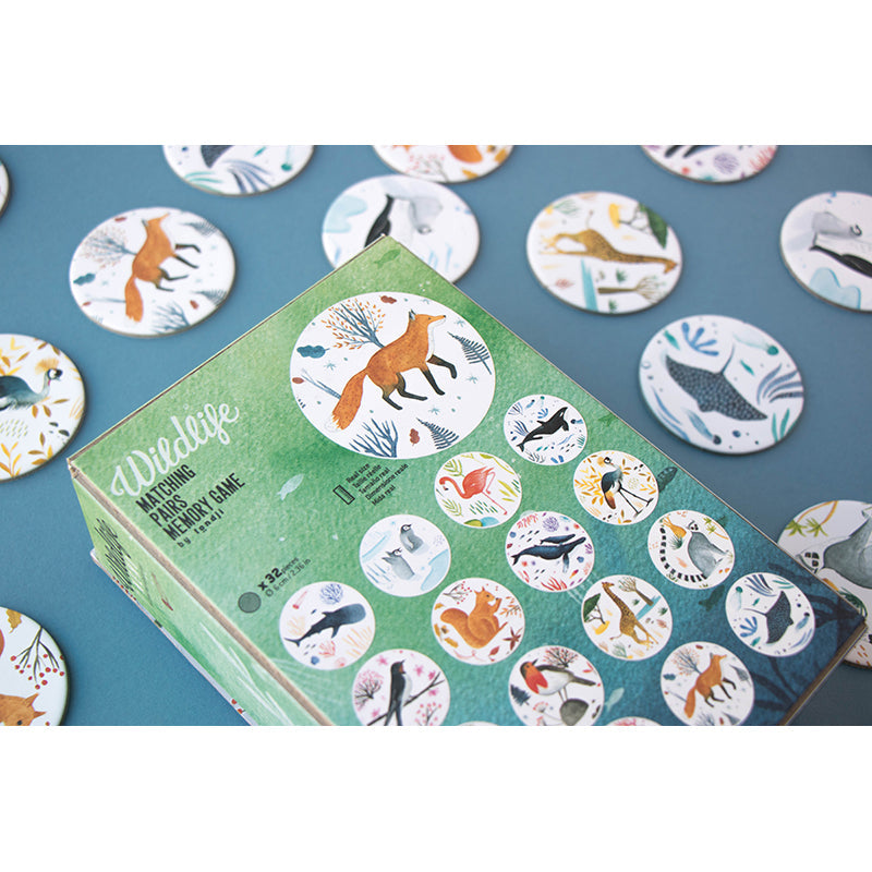 Londji memoryspill, Wildlife - 32 brikker