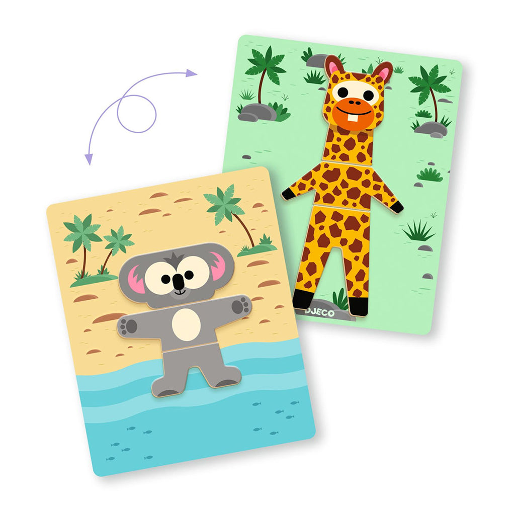 Djeco magnetleke, Inzebox - Mix&