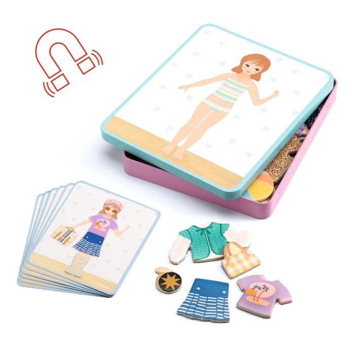 Djeco magnetleker, Inzebox - Påkledning