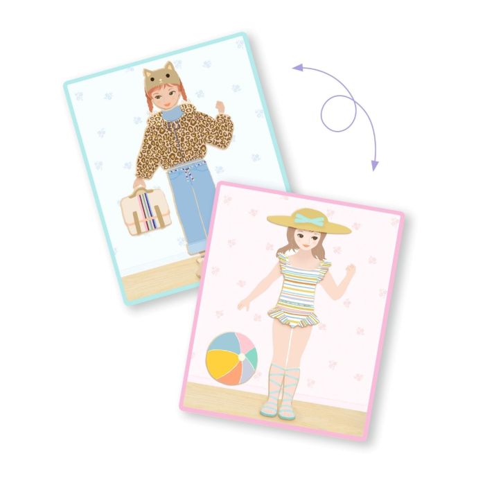 Djeco magnetleker, Inzebox - Påkledning